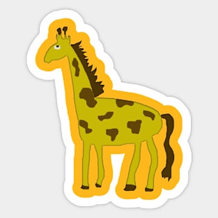 Cute Giraffe Sticker